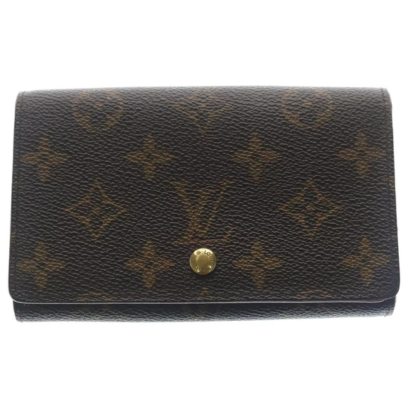 Louis Vuitton Handbags - LOUIS VUITTON Porte Monnaie Billet Tresor Compact Wallet Bi fold Brown